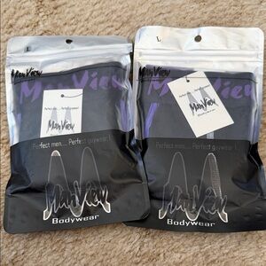 Manview Bodywear Men's Underwear Price is PER PACK - I have 2 available